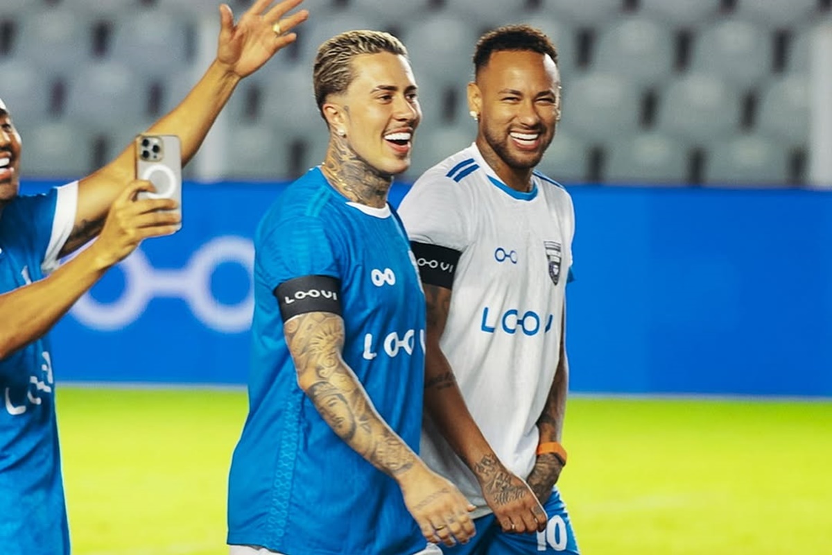MC Daniel mostra tattoo inspirada em Neymar que deu errado e craque ri