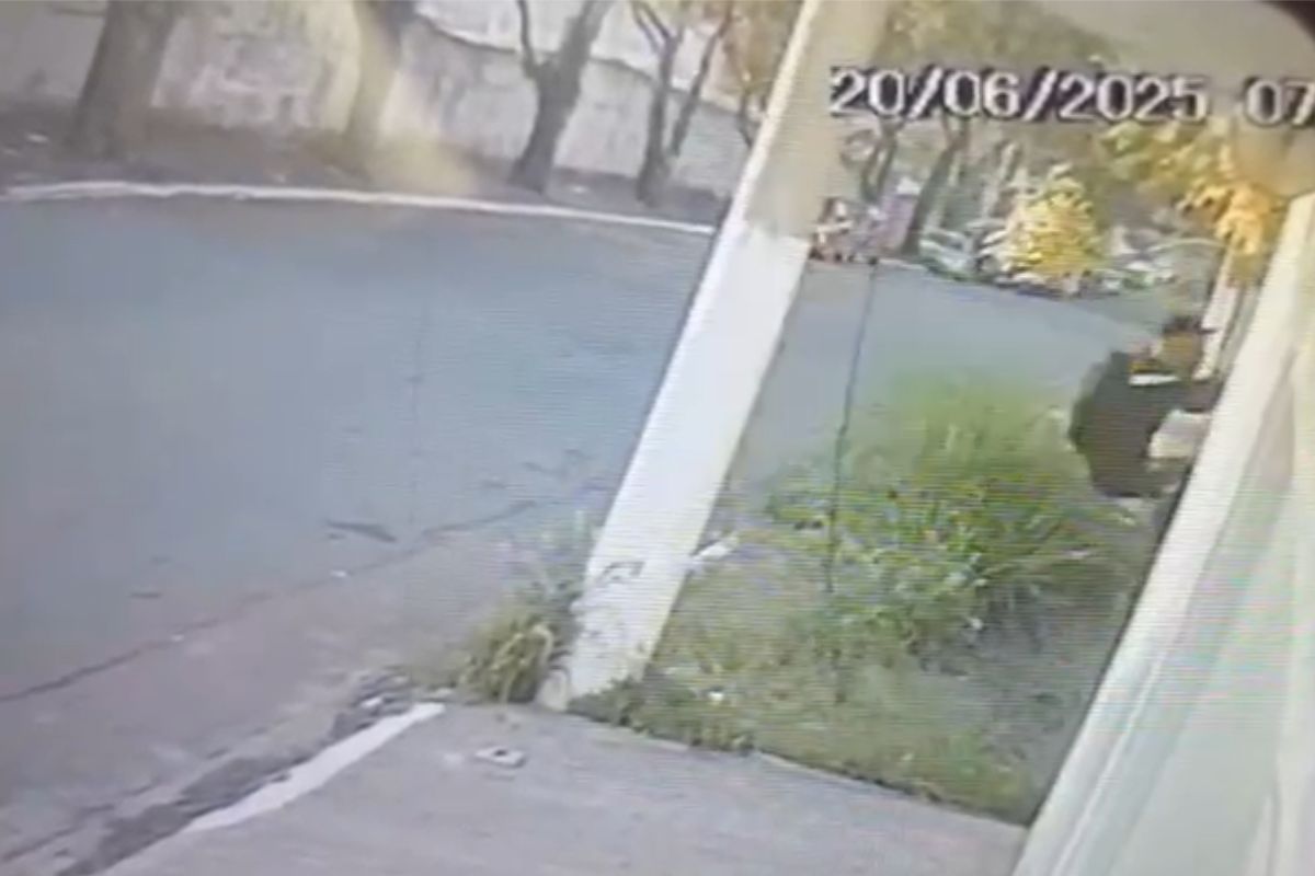 Veja momento em que criminoso invade casa e fez jovem autista refém