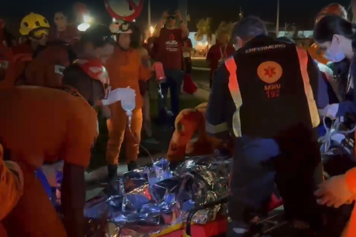 Homem passa mal durante corrida no DF e é levado ao hospital