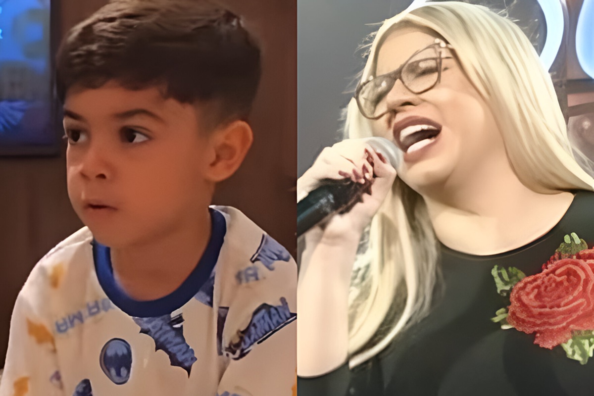 Vídeo: filho de Marília Mendonça toca música da mãe e emociona fãs