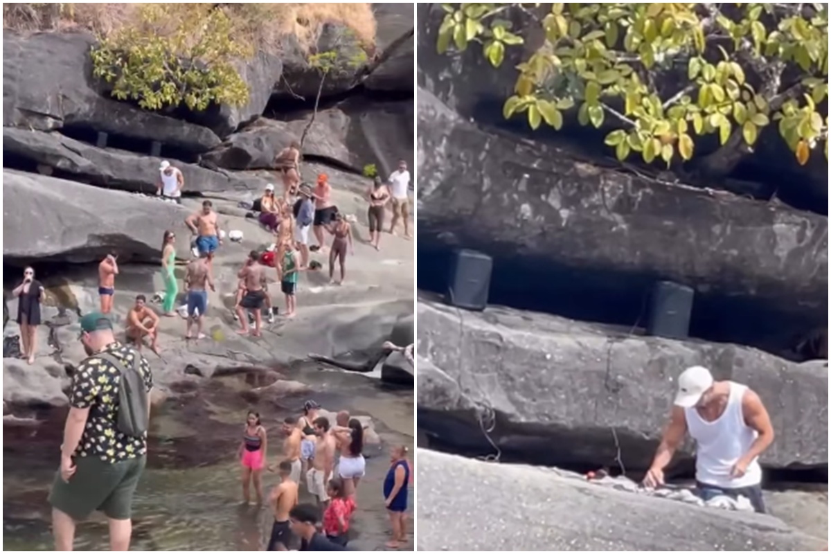Vale da Lua se manifesta após “balada sunset” em cachoeira viralizar