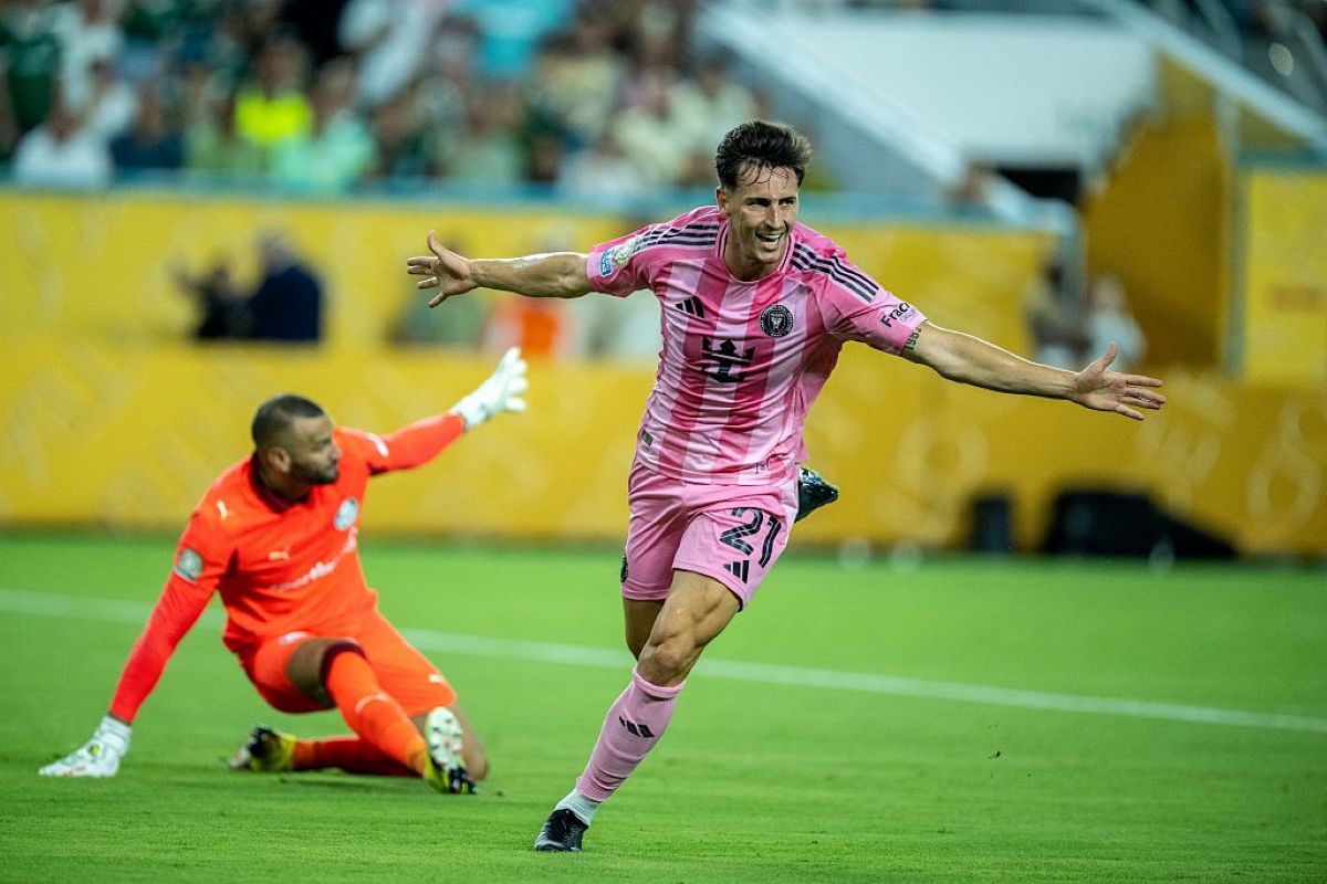 Inter Miami abre o placar contra o Palmeiras no Mundial. Acompanhe