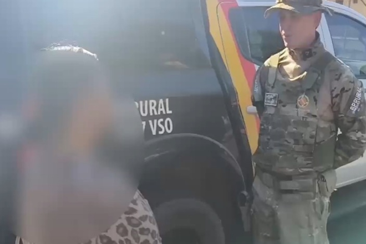 Bêbado é preso ao fugir da PMDF após tentar matar a própria mulher