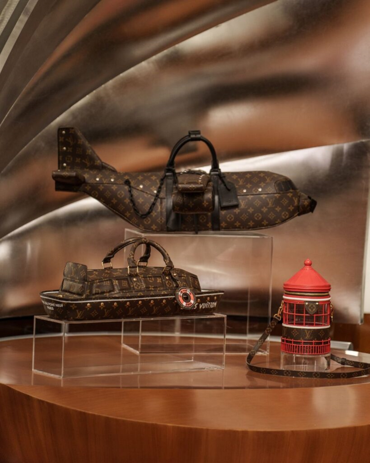 loja navio louis vuitton em xangai na china - metrópoles