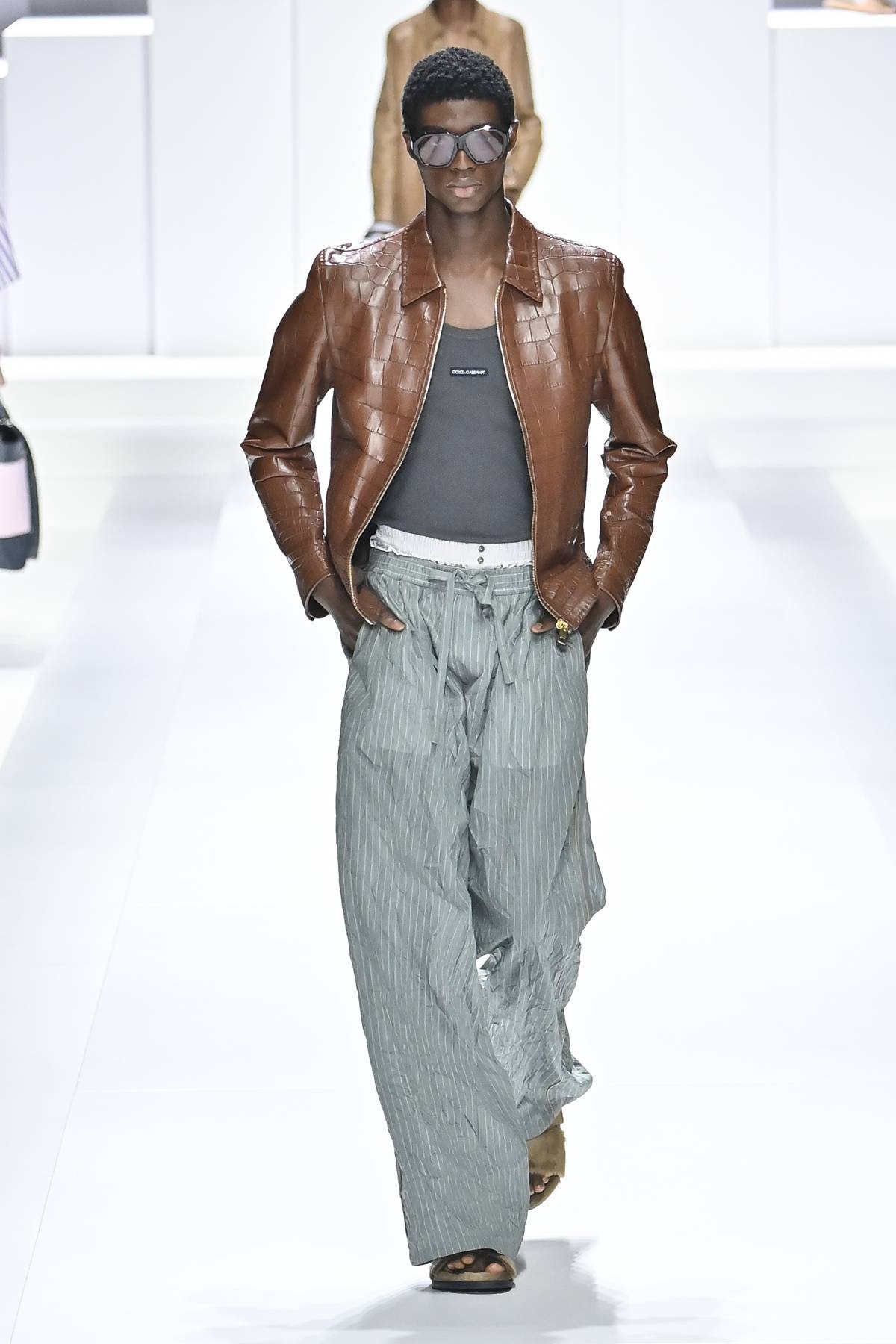 Desfile SS26 masculino da Dolce & Gabbana - Metrópoles