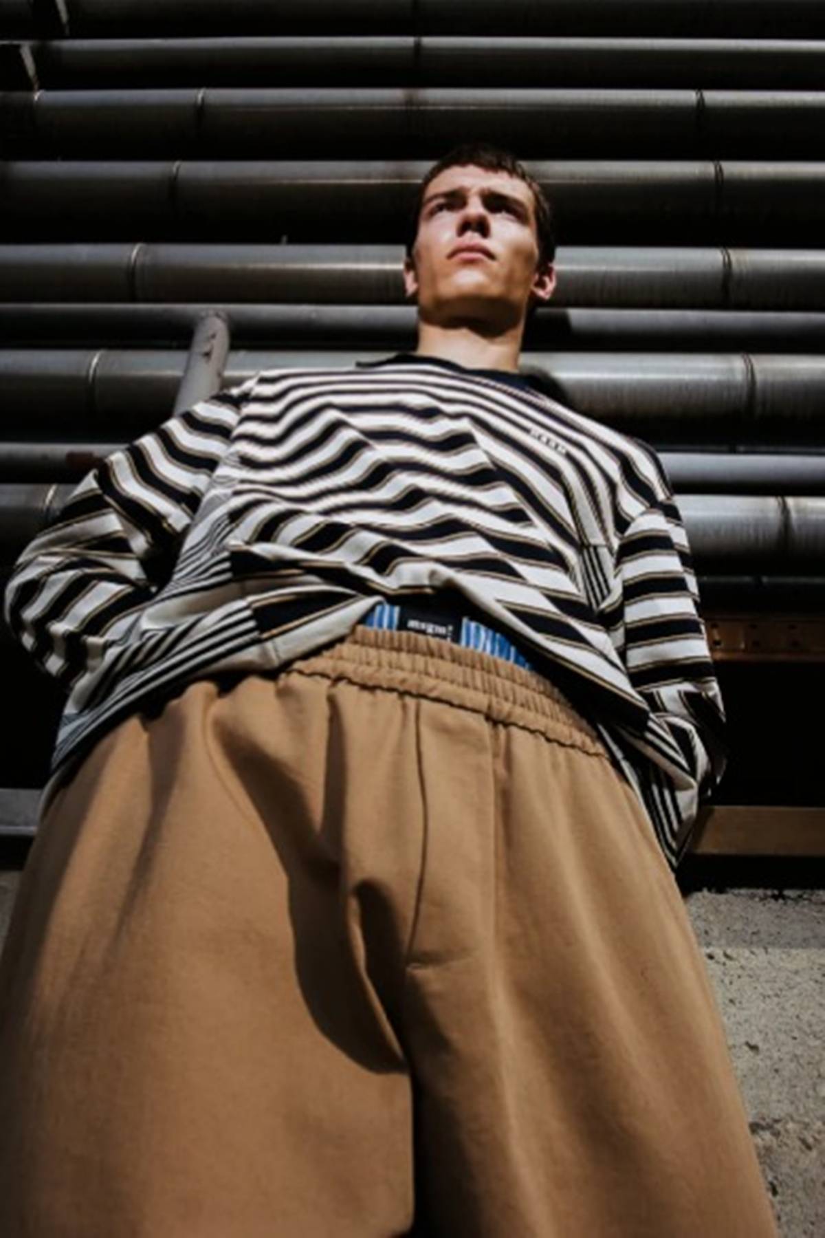 Look de SS26 masculino da MSGM - Metrópoles