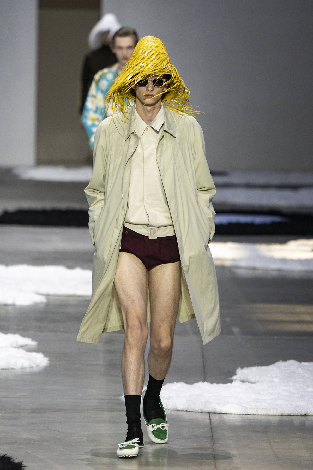 Desfile SS26 masculino da Prada - Metrópoles