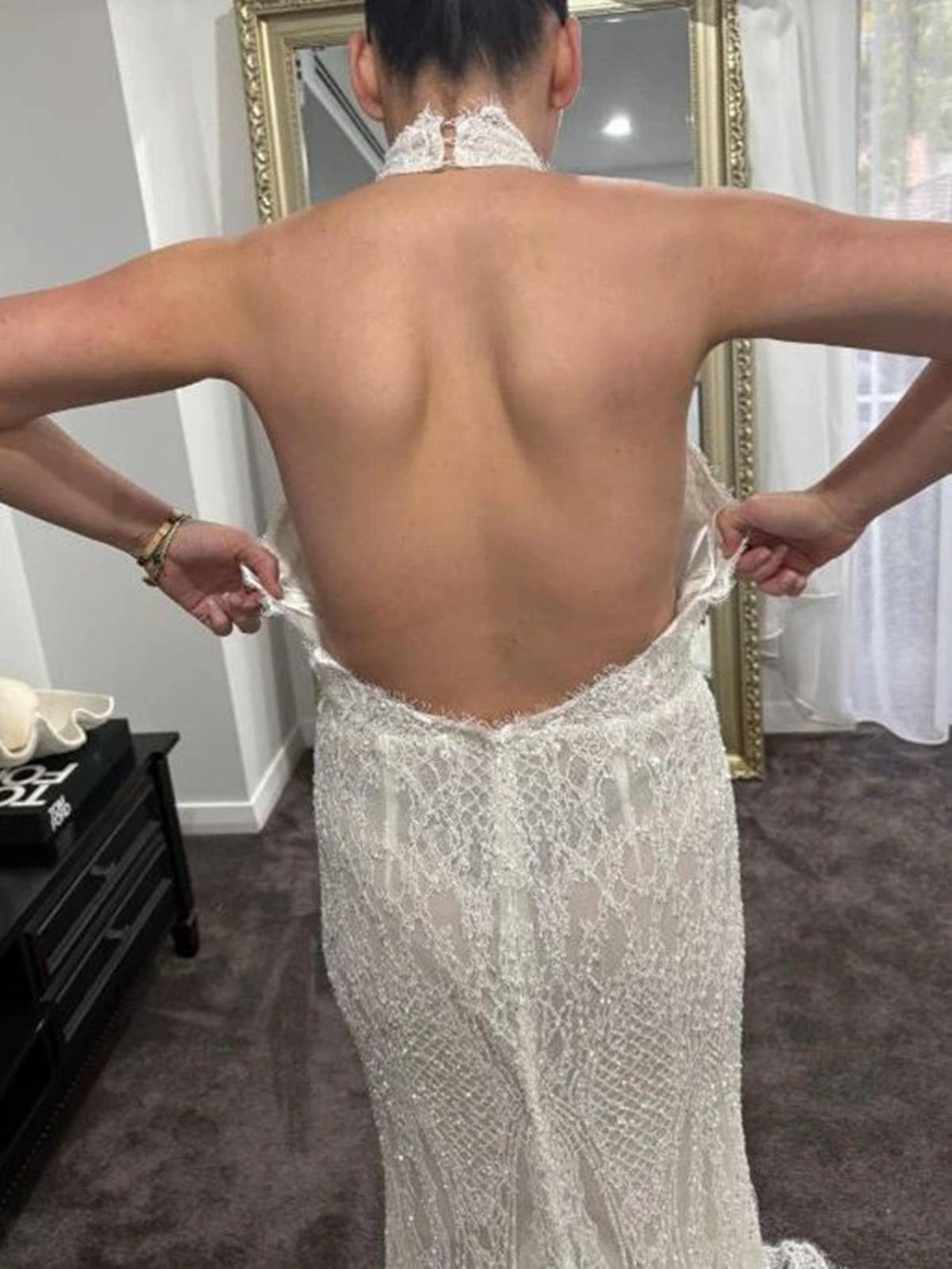 Caso de vestido de noiva folgado na Austrália - Metrópoles