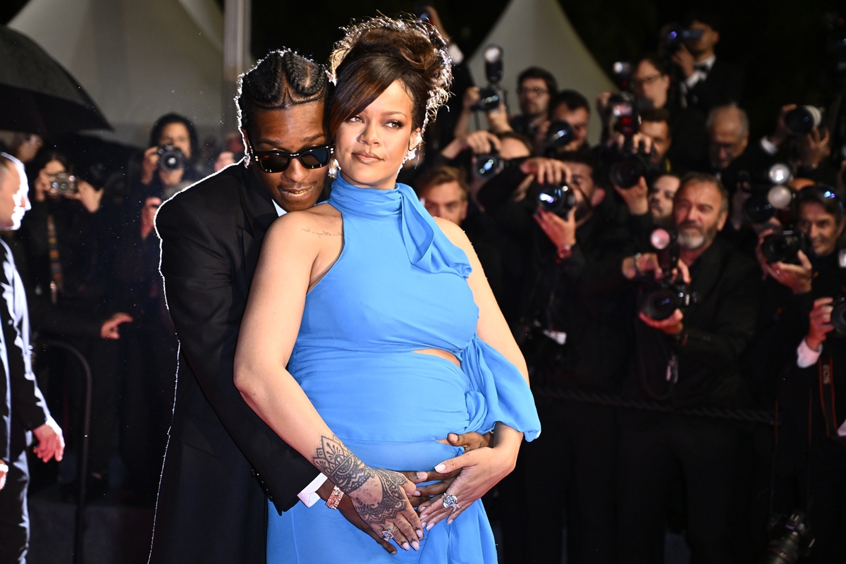 rihanna looks gravida gestante asap rocky riot filho moda estilo - metrópoles