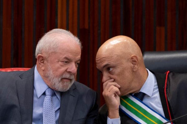 Lula e Alexandre de Moraes