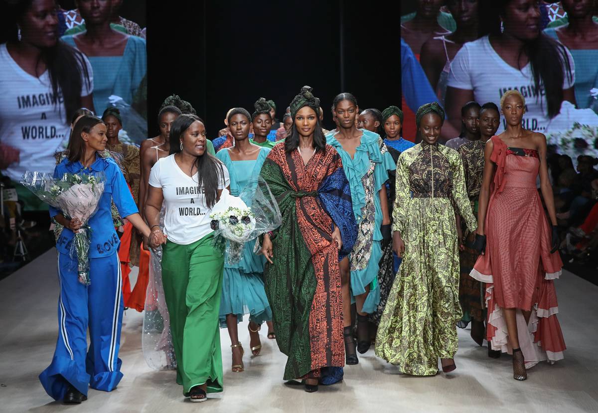 Desfile de moda em Lagos, na Nigéria - Metrópoles