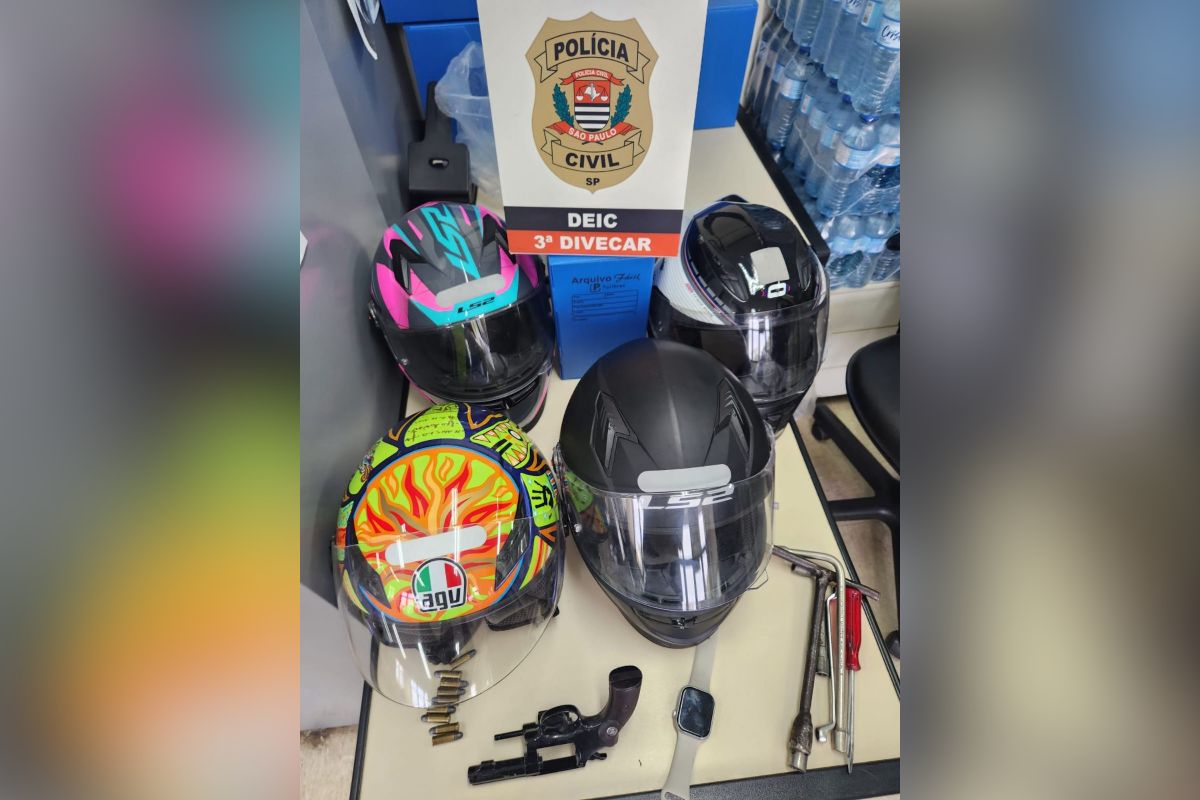 Membros de quadrilha ligada a roubos de motos na Grande SP são presos