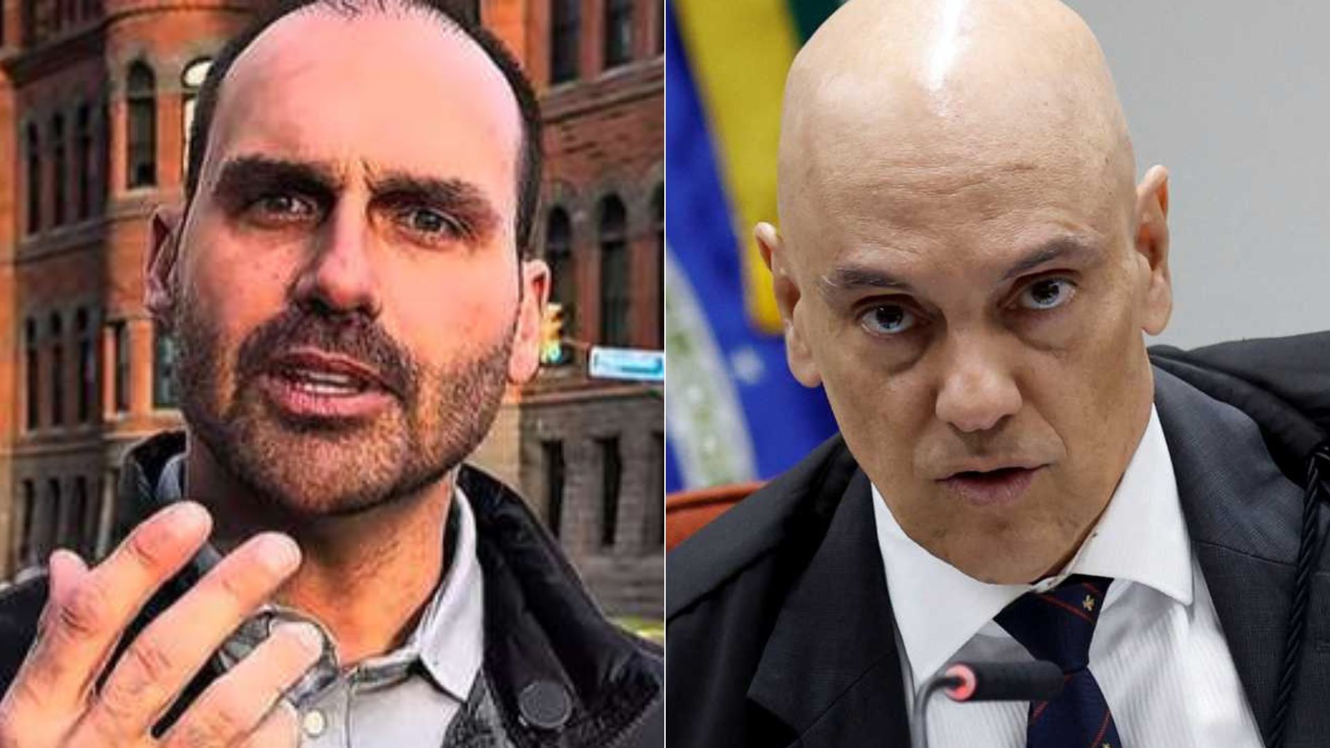 Eduardo Bolsonaro mostra que não liga pro Brasil, o medo é ser preso