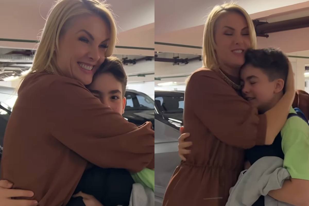 Ana Hickmann registra reencontro com o filho: “Voltou pra casa”