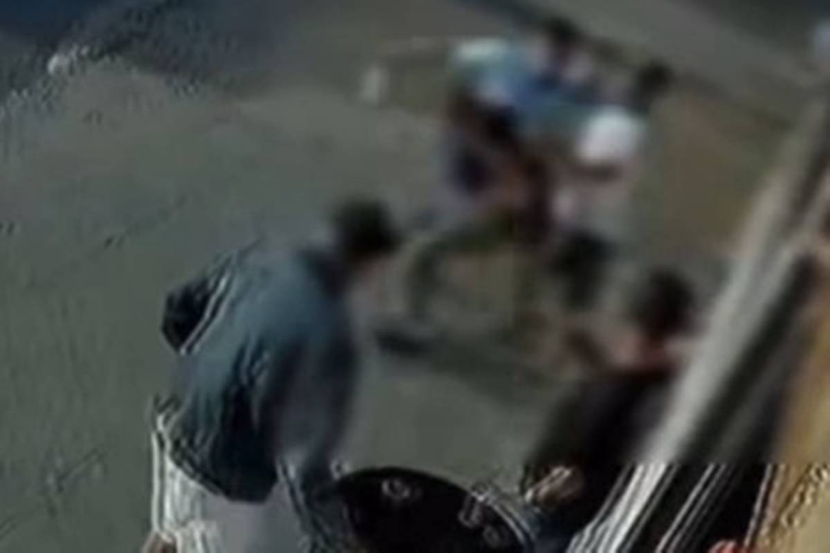 Recanto das Emas: vídeo mostra momento em que homem é morto a facadas