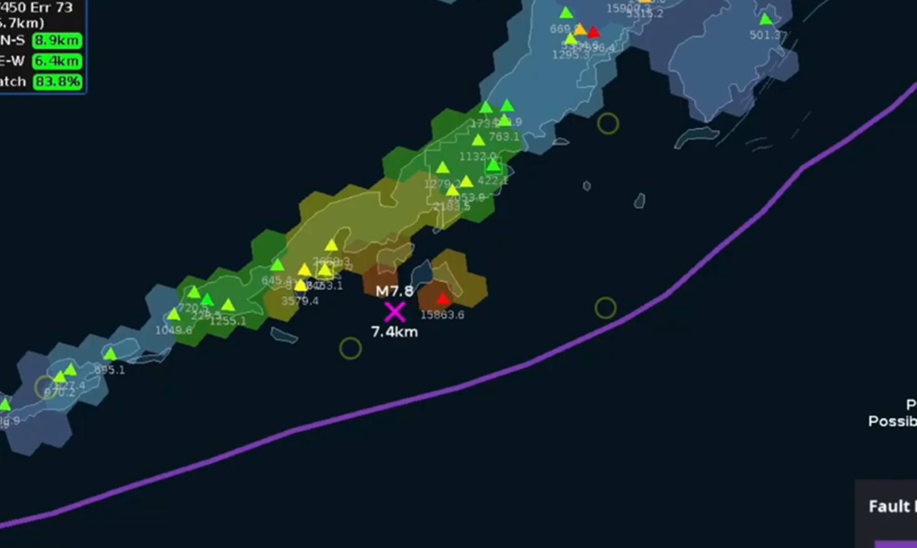 Terremoto de magnitude 7,3 atinge o Alasca e gera alerta de tsunami