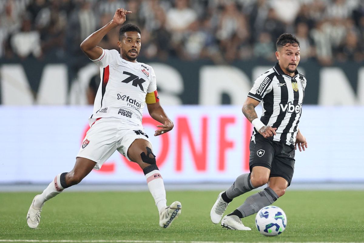 Brasileirão: na estreia de Ancelotti, Botafogo só empata com Vitória