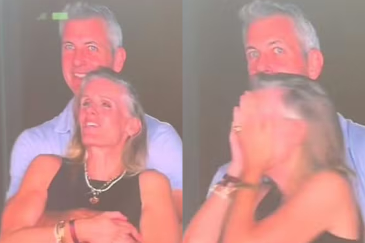 Quem é o empresário flagrado com a amante em show do Coldplay
