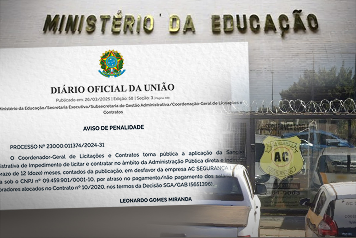 MEC descumpre lei e omite sanção por 3 meses a empresa investigada