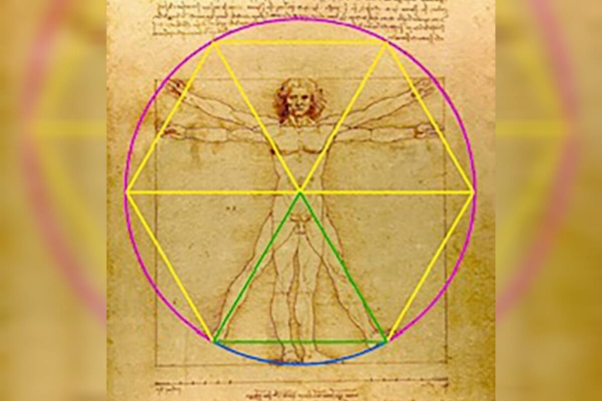 Homem Vitruviano Da Vinci (1)