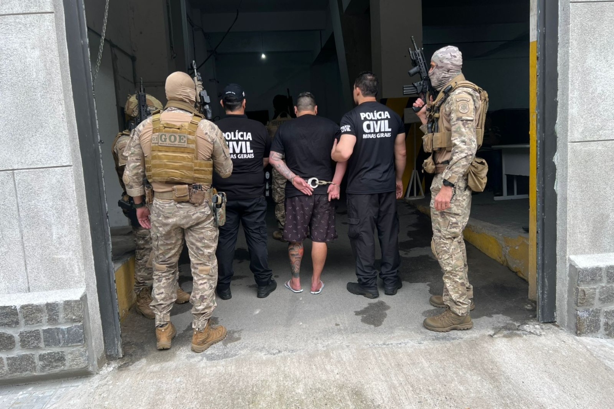 Líder do PCC de MG suspeito de matar policiais e membros do CV é preso
