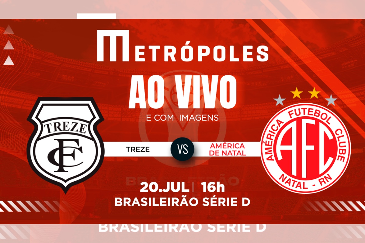 Série D: assista ao vivo e com imagens Treze-PB e América-RN