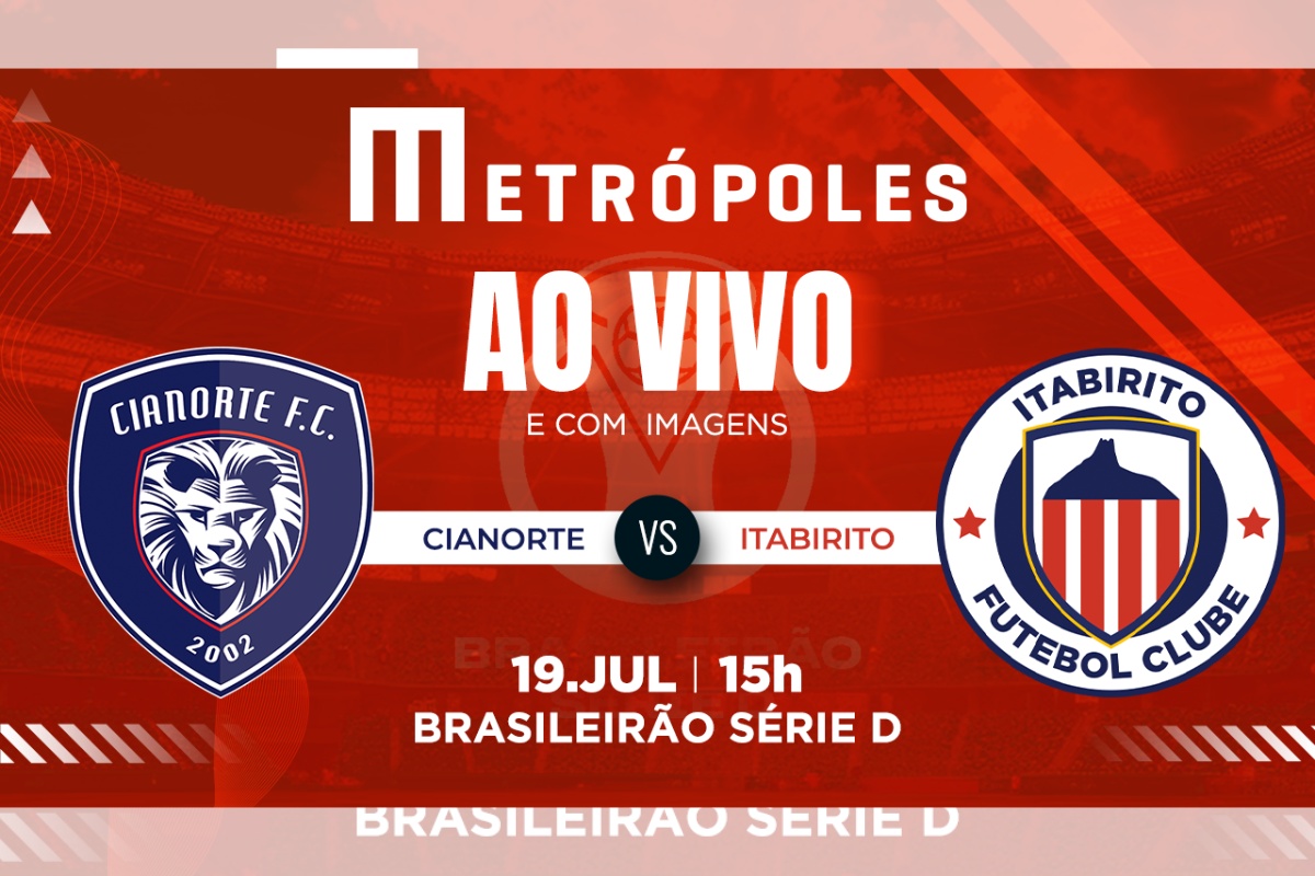 Série D: assista ao vivo e com imagens Cianorte-PR x Itabirito-MG