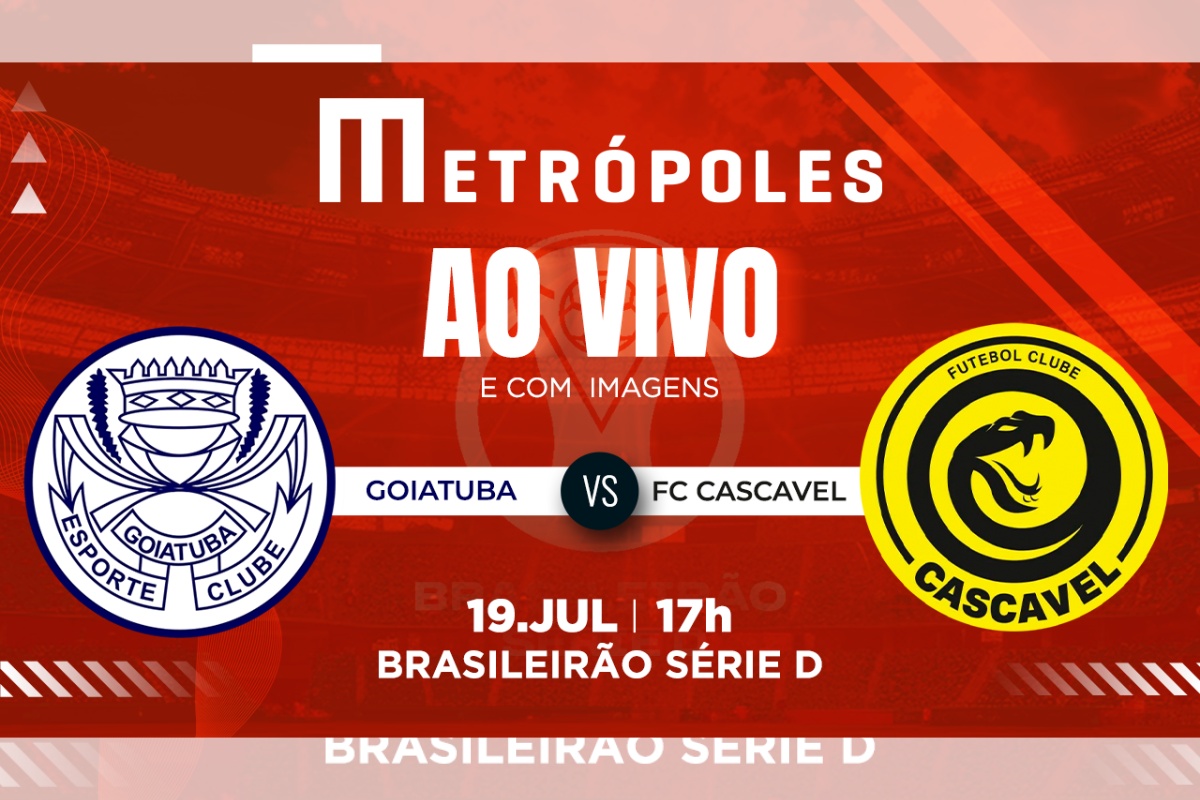 Série D: assista ao vivo e com imagens Goiatuba-GO e Cascavel-PR