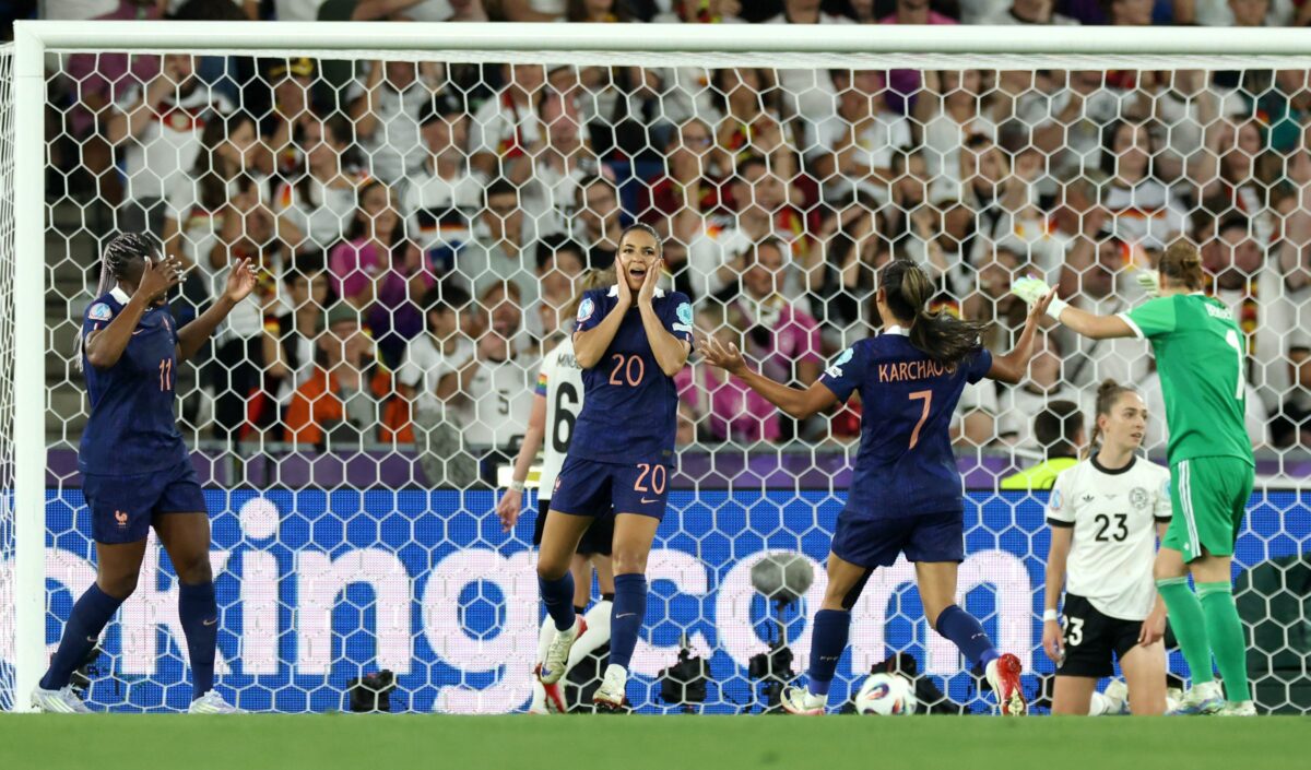 Gol “mais bonito” da Eurocopa feminina é anulado. Assista