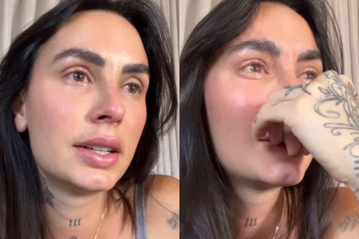 Clara Maia chora ao revelar que tirou os pit-bulls de casa: “Perigoso”