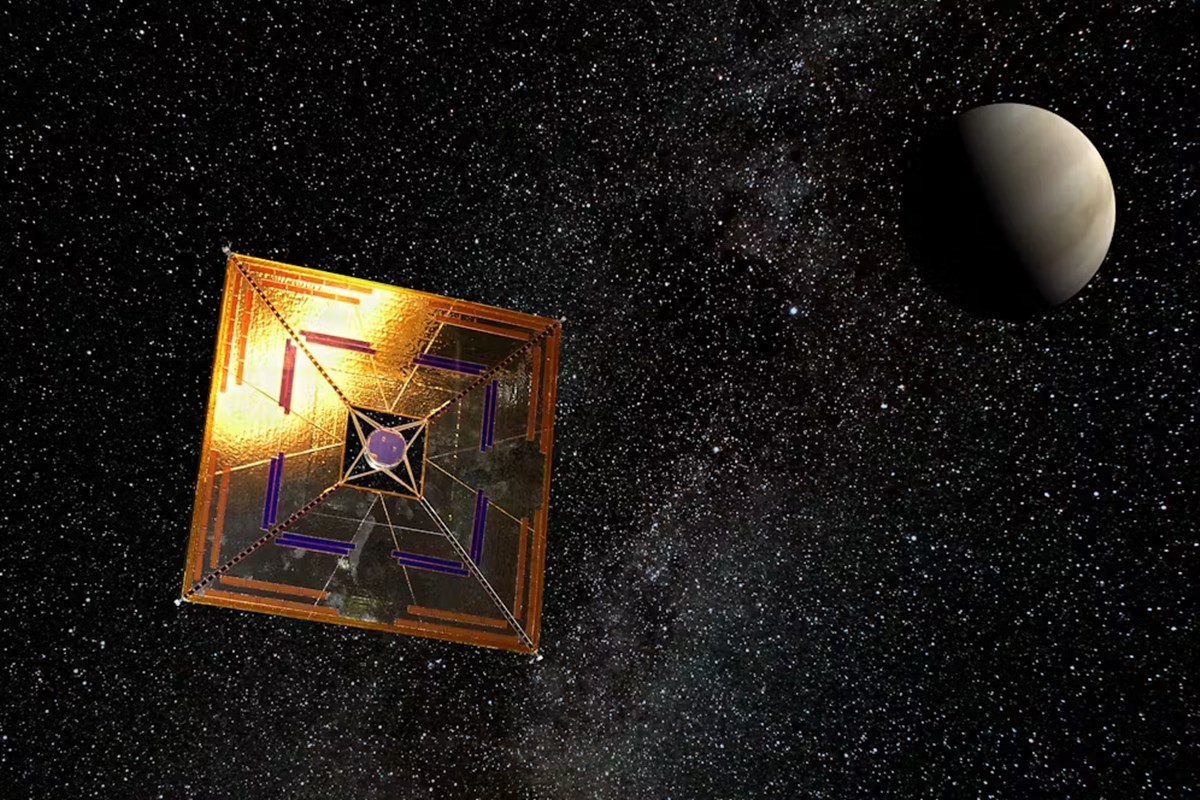 Nave com vela solar pode ajudar a monitorar eventos de clima espacial