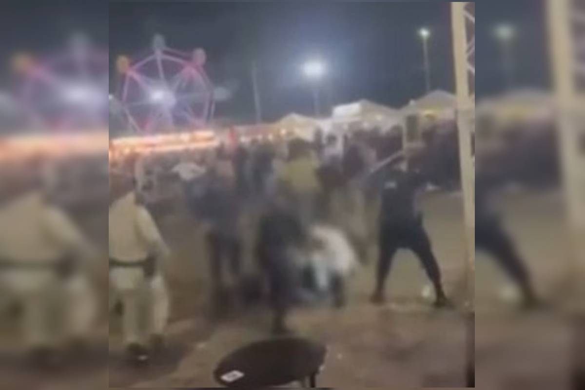 PMs agridem jovens com chutes e golpes de cassetete em festa agro