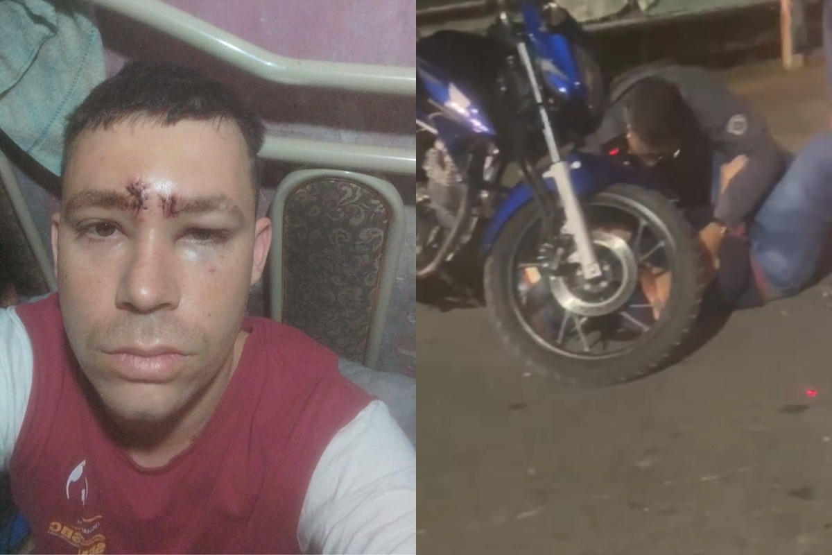 PMs são flagrados agredindo motoboy na zona leste de SP. Veja vídeo