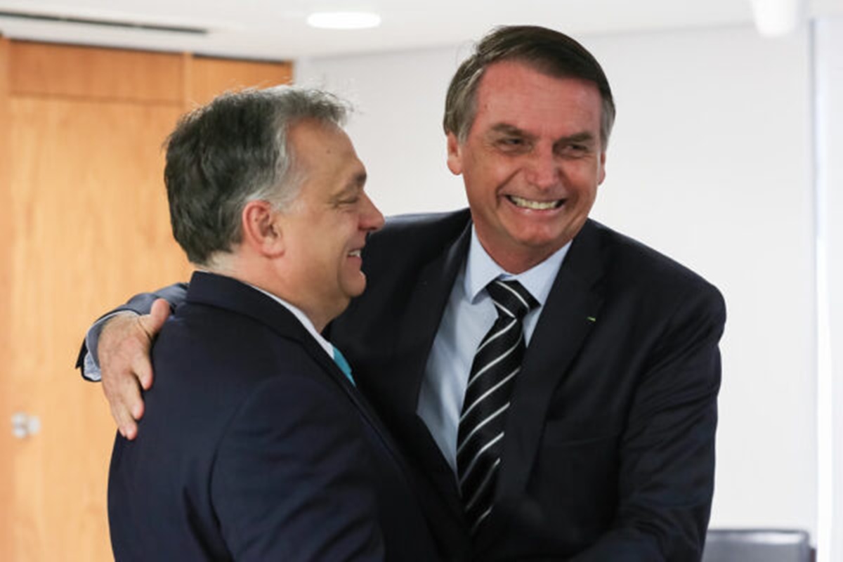 Eduardo agradece premiê hungaro por apoio dado a Jair Bolsonaro