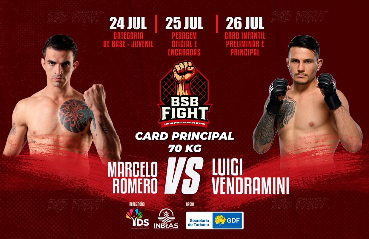 BSB Fight 1: confira a programação do maior evento de MMA de Brasília