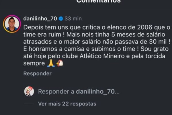 Imagem colorida do post de Danilinho