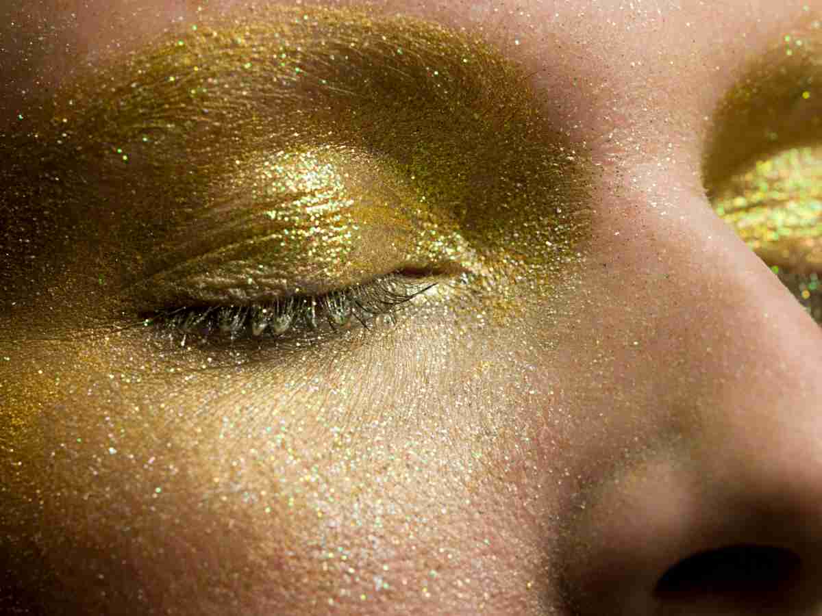 Maquiagem com glitter - Metrópoles