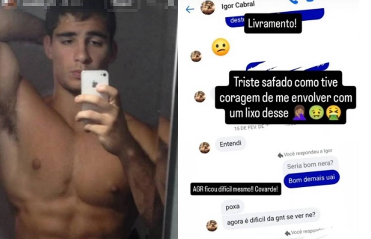 Trans diz que teve relação e expõe homem que espancou ex com 60 socos