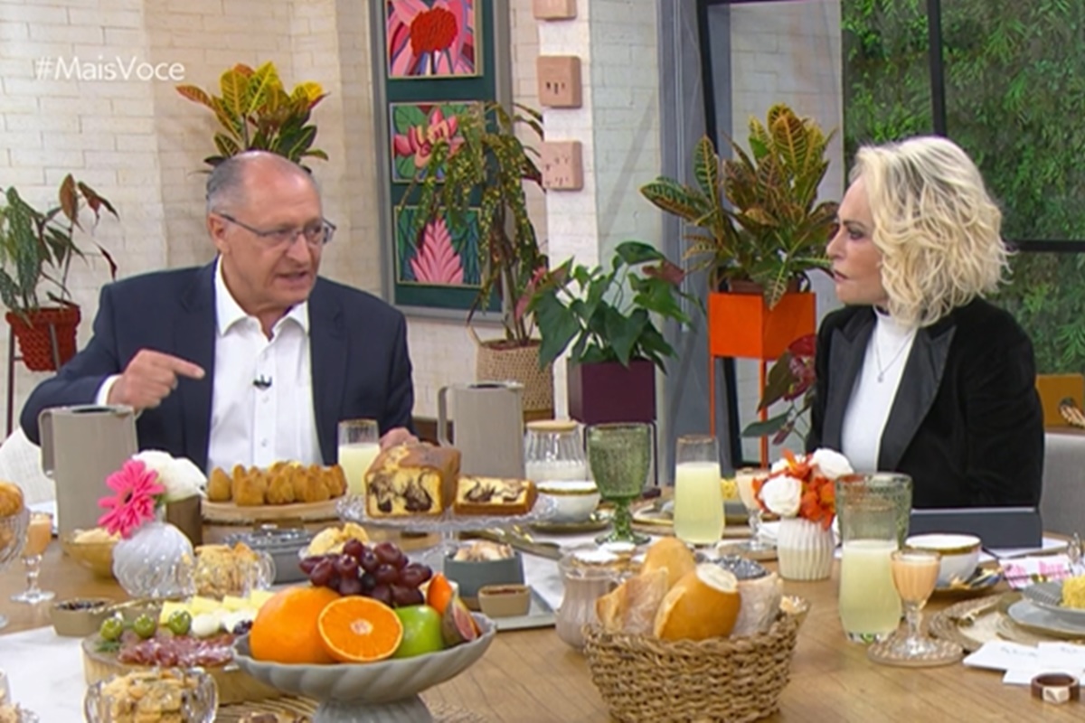 Geraldo Alckmin Revela Momentos Íntimos e Divertidos ao Lado de Ana Maria Braga no Mais Você