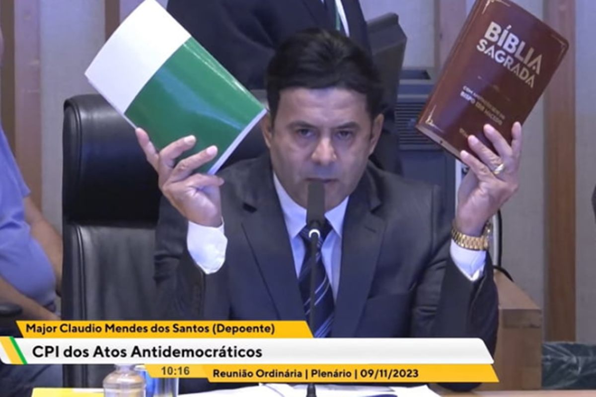 Quem é o major da PM condenado pelo STF por liderar acampamento no QG