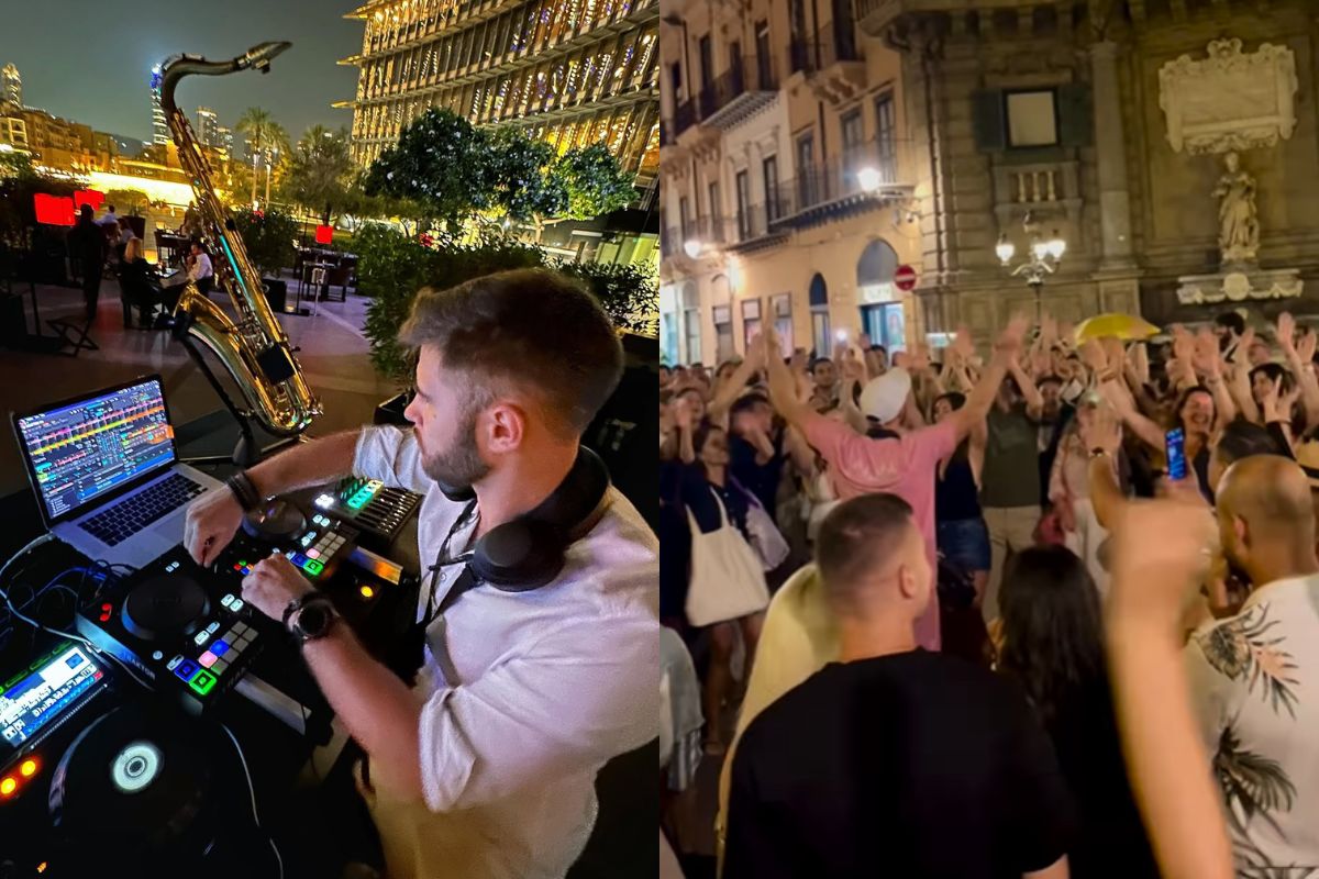 Saxofonista “para” as ruas da Itália e vira febre no verão europeu