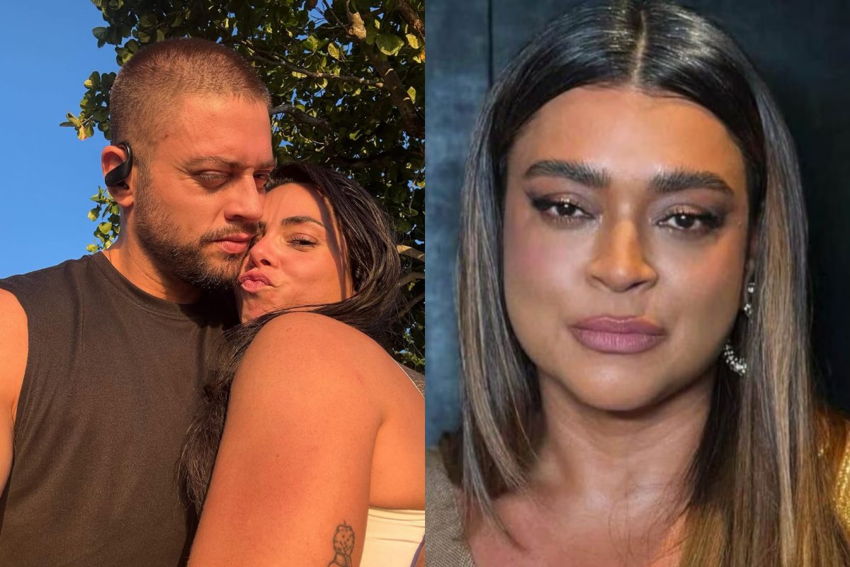 Ex-marido de Preta Gil posa com namorada e debocha de críticas