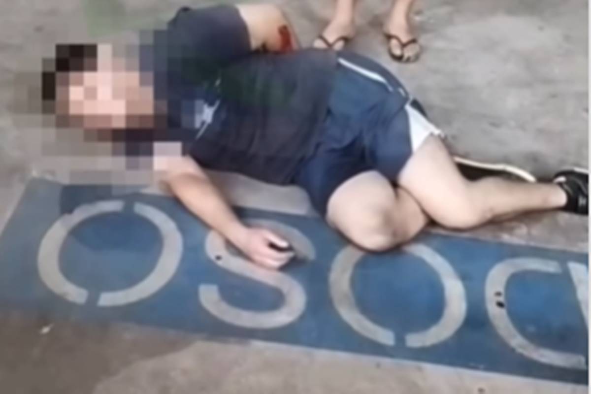 Homem é agredido por segurança em estacionamento de supermercado