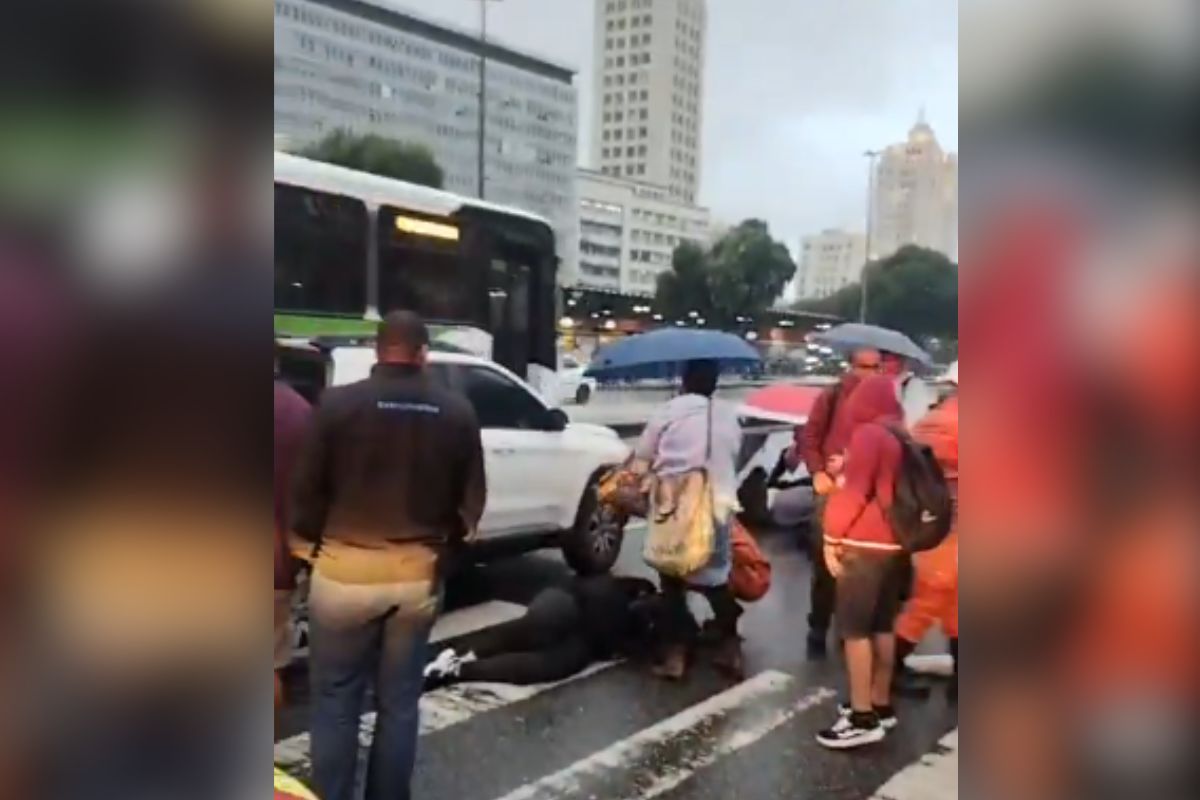 Seis pessoas ficam feridas após serem atropeladas em avenida do RJ