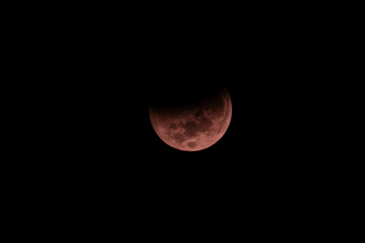 Lua de sangue, eclipse lunar total