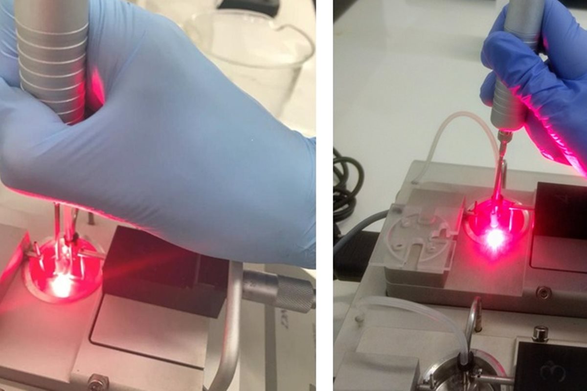 Laser vermelo como instrumento de pesquisa - Metrópoles.
