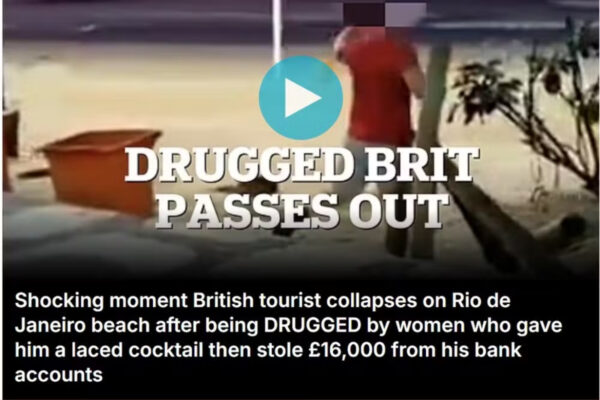 Imagem colorida, Daily Mail compartilhou o vídeo de um dos jovens - Metrópoles