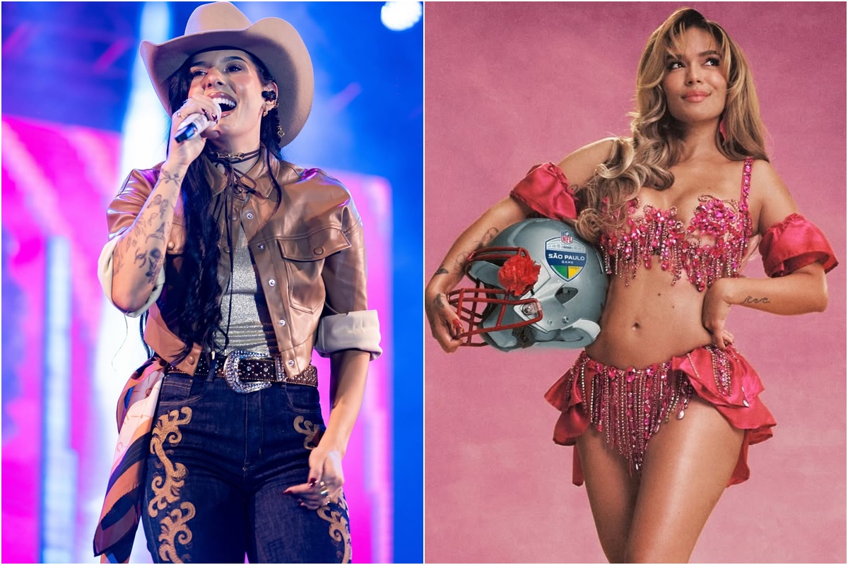 Ana Castela cantará hino nacional em jogo da NFL no Brasil