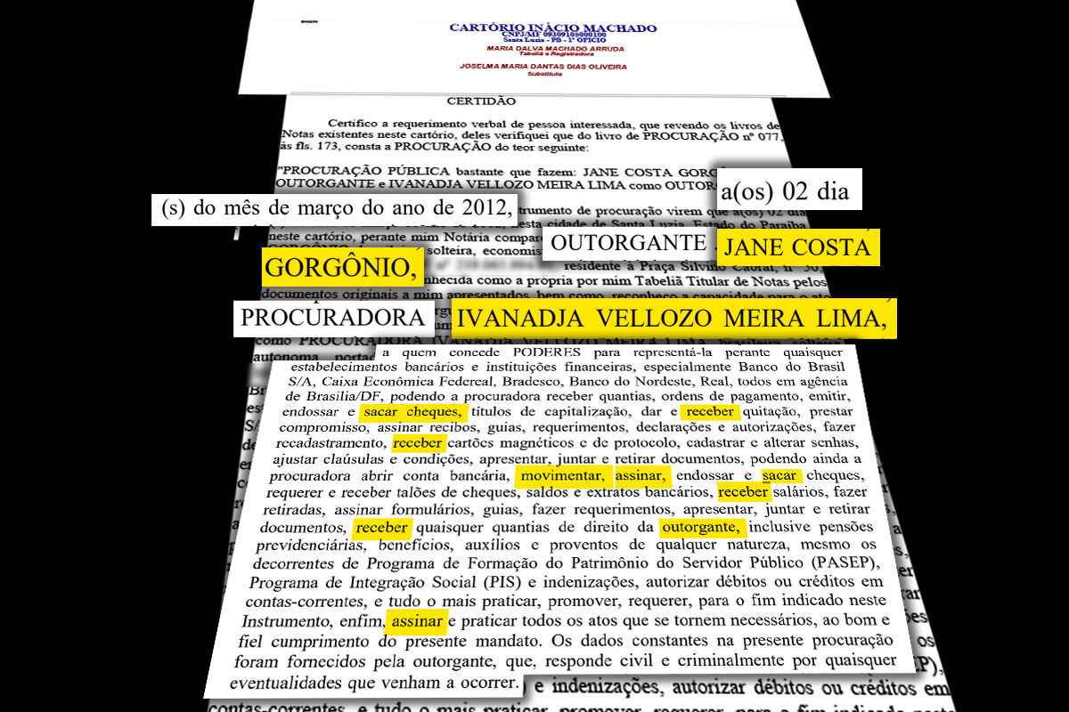 Procuração Jane Costa Gorgônio