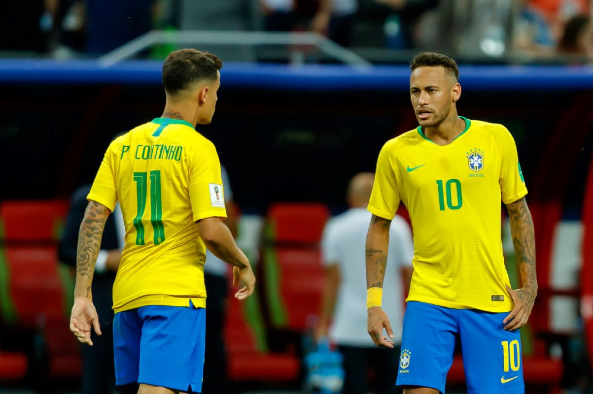 Coutinho e Neymar se enfrentam pela primeira vez em solo brasileiro